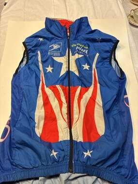 Vintage DeFeet USPS United States Postal Service Cycling Wind Vest Pinarello Lar